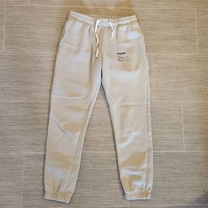 tan sweat pants